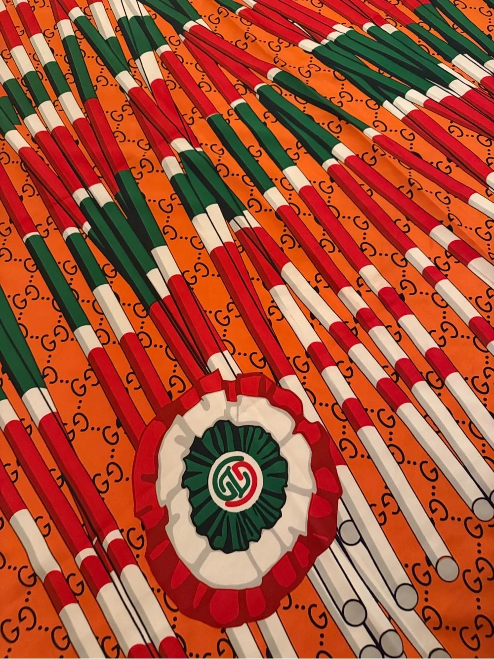 Gucci vibrant orange